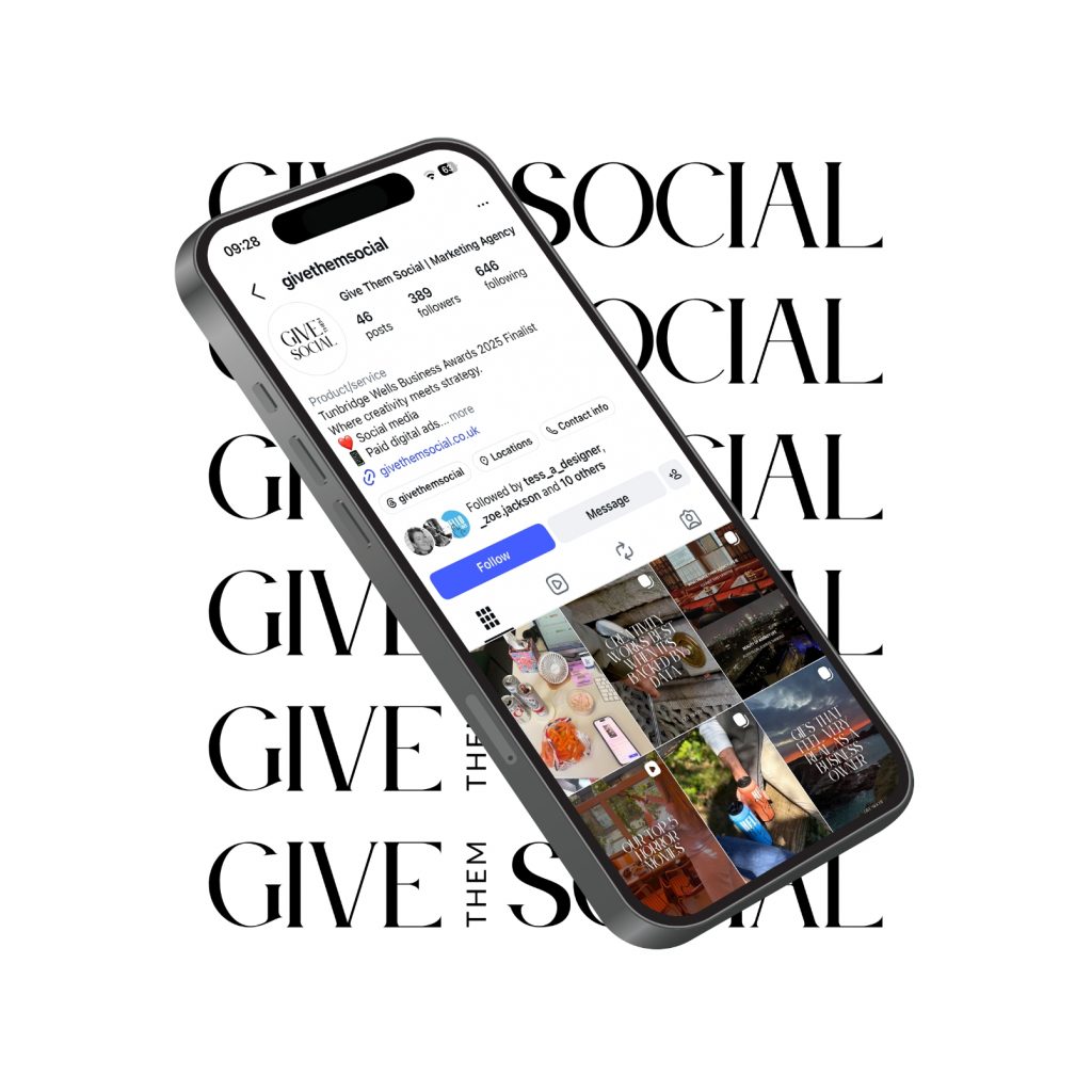 give them social social media image